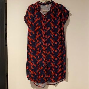 Old navy lobster shift dress